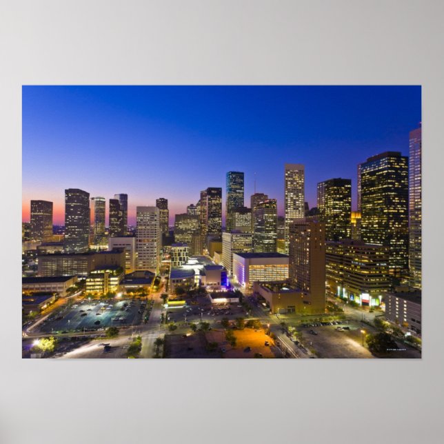 Pôster Dowtown Houston (Frente)
