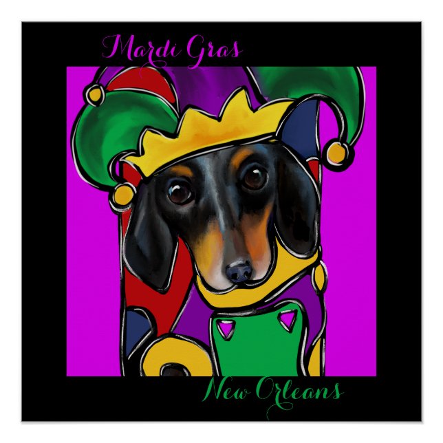 PÔSTER DOXIE MARDI GRAS (Frente)