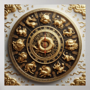 Poster Doze ramos da Terra o3X ~ Zodiac Chinês