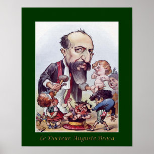 Poster Dr. Augustus Broca ~ Pediatria/Cirurgia ~ Moloch