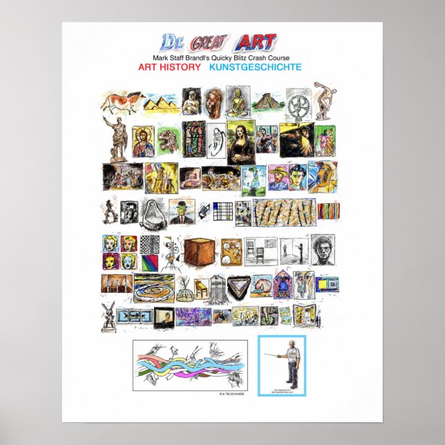 Poster Dr. Excelente Arte Completa História da Art (Frente)