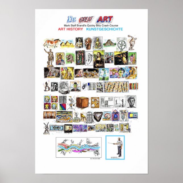 Poster Dr Great Art Complete Art History (Frente)