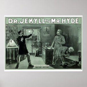 Poster Dr. Jekyll e Hyde 1880