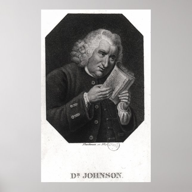 Pôster Dr. Samuel Johnson (Frente)