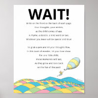 Dr. Seuss | Ah, Os Lugares Livro de Visitas Sinal 