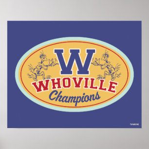 Poster Dr. Seuss Campeões da Who-ville