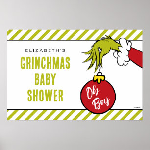 Poster Dr. Seuss Chuveirinho do Menino Grinch
