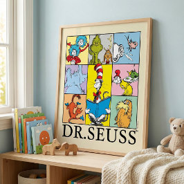 Poster Dr. Seuss | Histórias em Gráficos