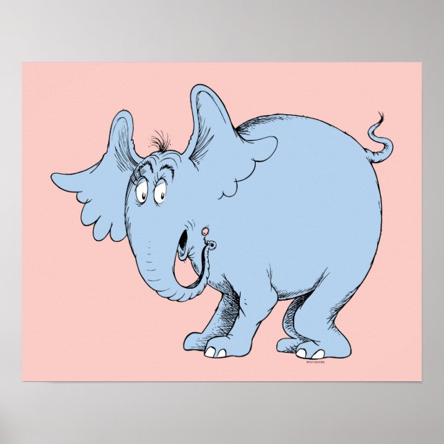 Poster Dr. Seuss | Horton e o Mundo dos Quem (Frente)