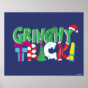 Poster Dr. Seuss Truque Grinchy