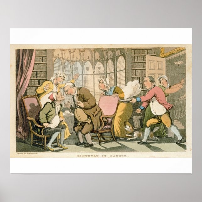 Pôster Dr. Syntax em Perigo, do Tour do Dr. Syntax i (Frente)