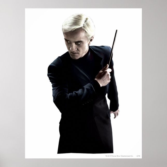 Pôster Draco Malfoy 3 (Frente)