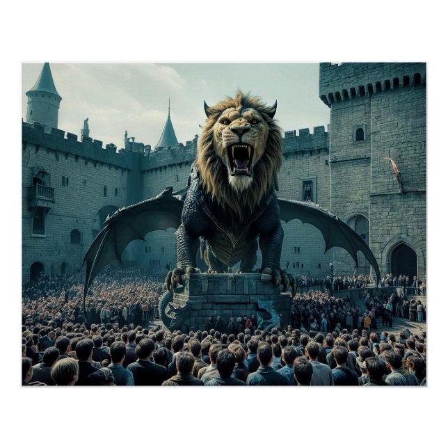 Pôster Dracolion - Rei dos Reis (Frente)