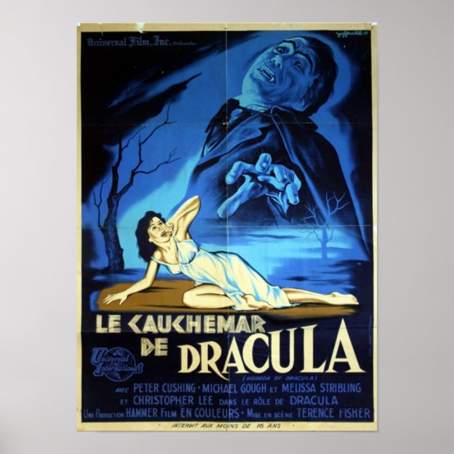 Poster Drácula Francesa (Frente)