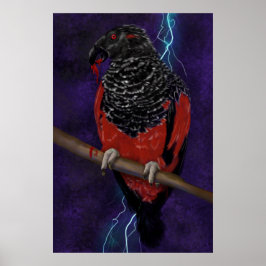 Poster Dracula Parrot