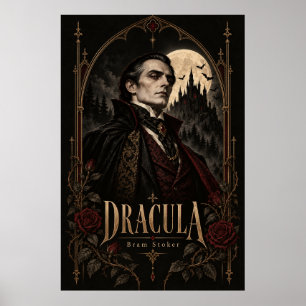 Poster Drácula – Vampiro Gótico de Bram Stoker