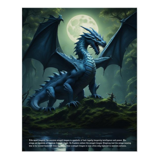 Pôster Dragão (Frente)