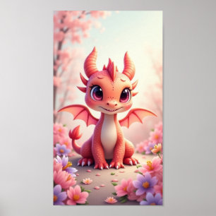 Poster Dragão Bebê