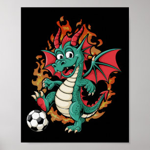 Poster Dragão de Futebol