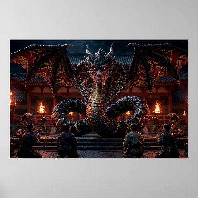 Poster Dragão de Poder (Frente)