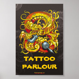 Pôster Dragão de Tattooer