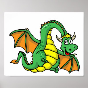 Pôster Dragão do bebê
