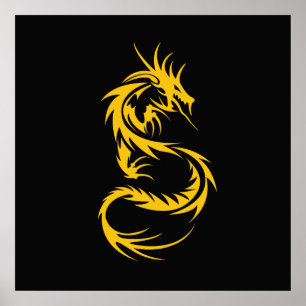 Poster Dragão do Dourado