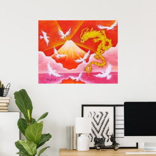 Poster Dragão Dourado★