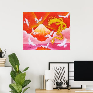 Poster Dragão Dourado★