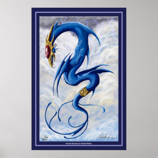 Pôster Dragão elétrico