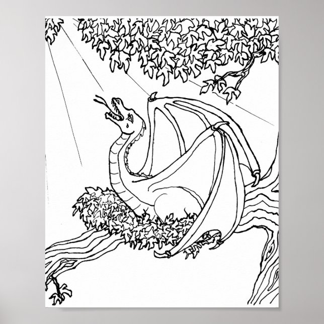 Poster - Dragão em Espera (Frente)