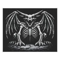 Dragão Esqueleto por BurnsInHell