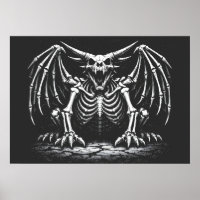 Dragão Esqueleto por BurnsInHell