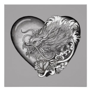 Pôster Dragão Heart