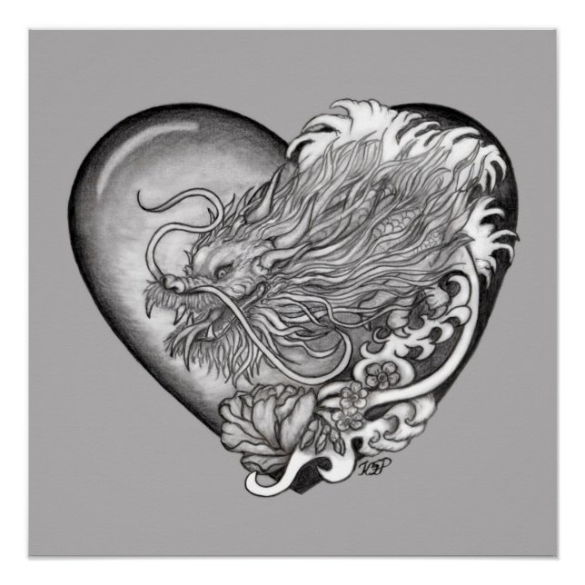 Pôster Dragão Heart (Frente)
