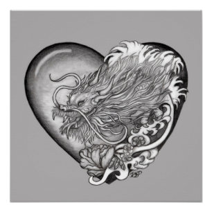 Pôster Dragão Heart