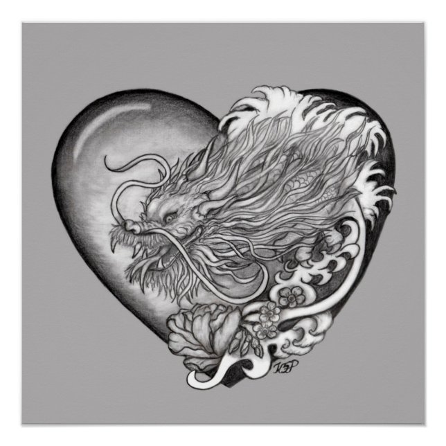 Pôster Dragão Heart (Frente)