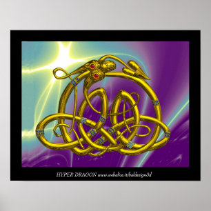 PÔSTER DRAGÃO HÍPER