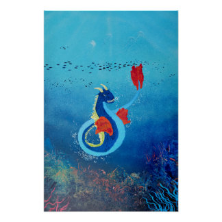 Pôster Dragão-marinho