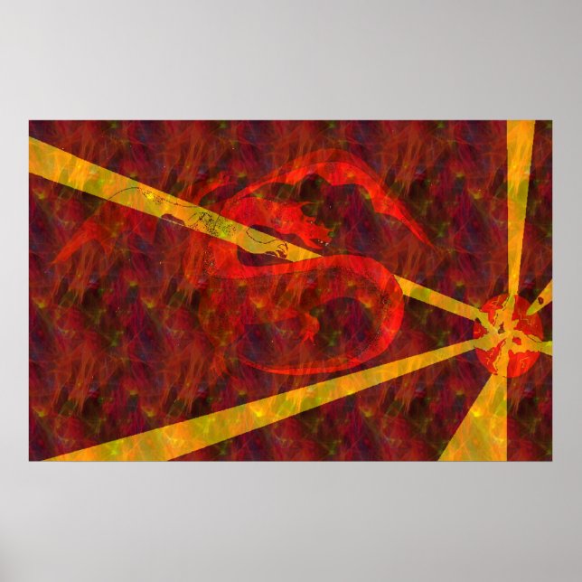 Pôster Dragão oculto (Frente)