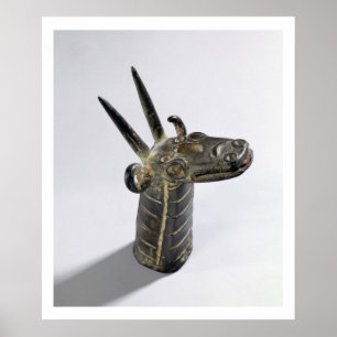 Pôster Dragão, símbolo do deus Marduk, Pe Assírio Atrasad