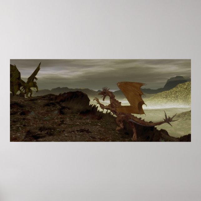 Pôster Dragão Standoff (Frente)