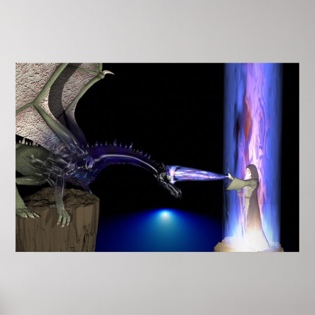 Poster Dragão Tamer Repostado (Frente)
