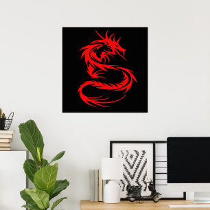 Poster Dragão Vermelho
