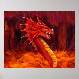 Pôster Dragão vermelho Terrifier