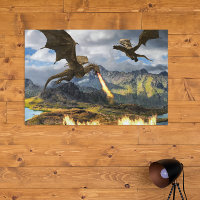 Dragão Wyvern para Breve-Fogo
