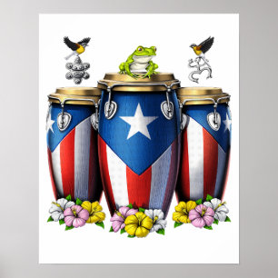Poster Dragas de Boricua em Porto Rico