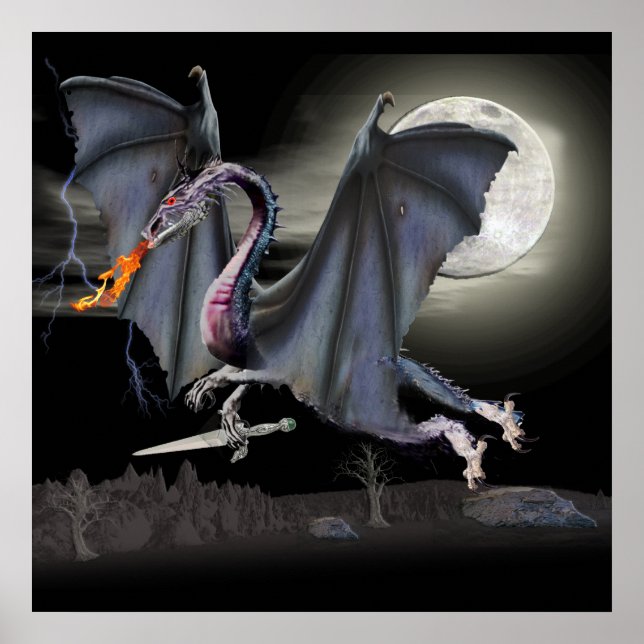 Poster Dragões (Frente)