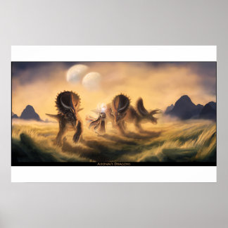 Poster Dragões de Adonai - Cartaz da Bíblia
