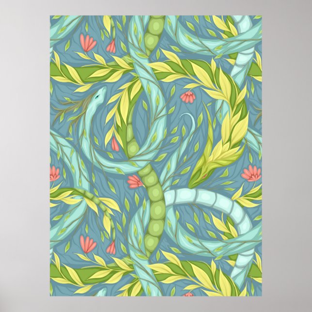 Poster dragões de madeira (Frente)